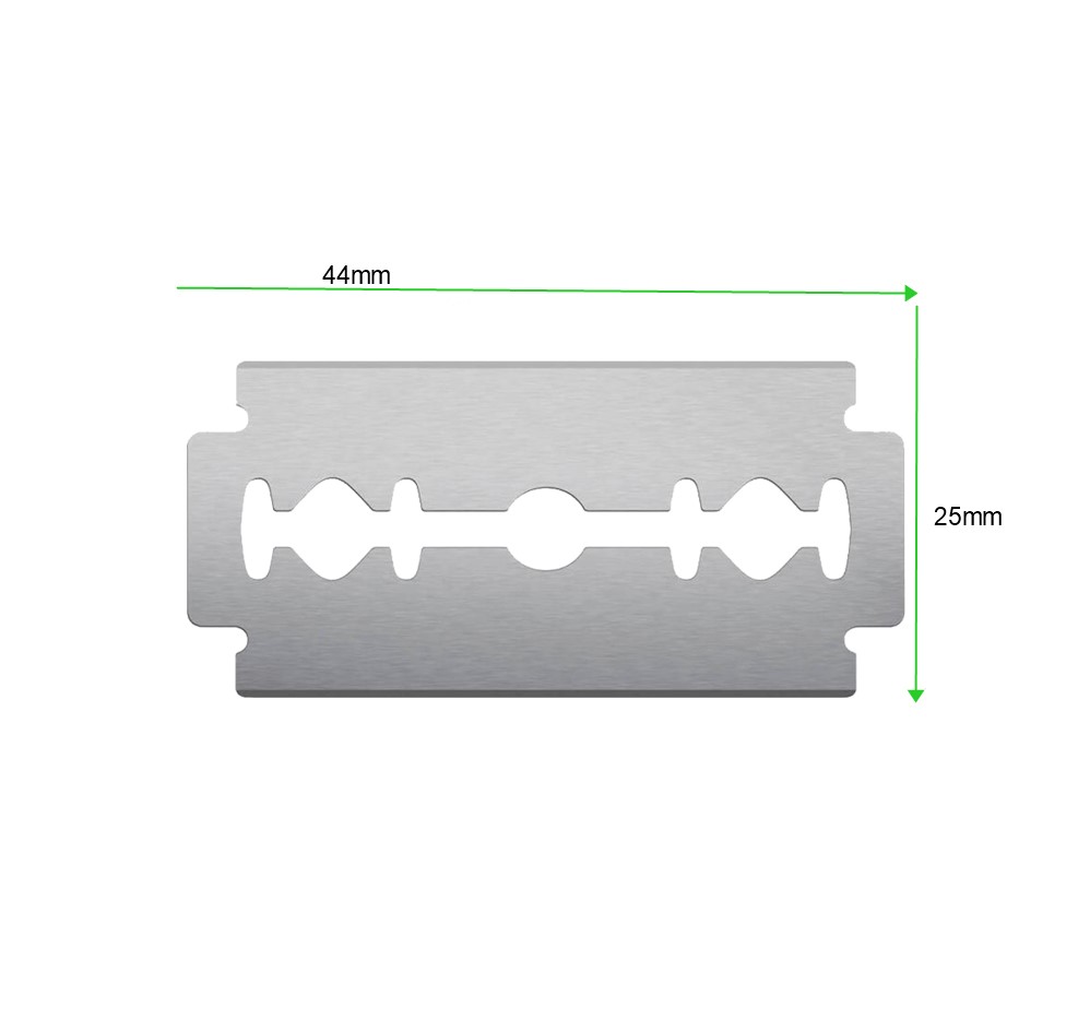 Swedish Steel Replacement Razor Blades