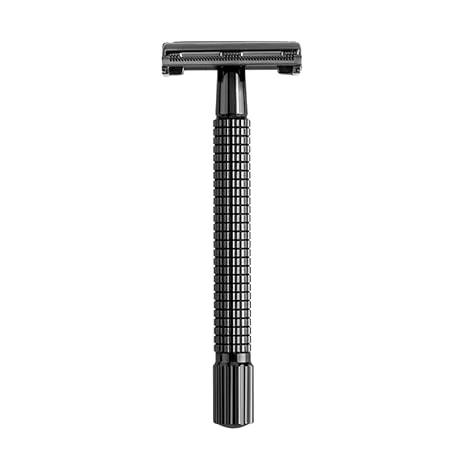 Black Double Edge Safety Shaving Razor