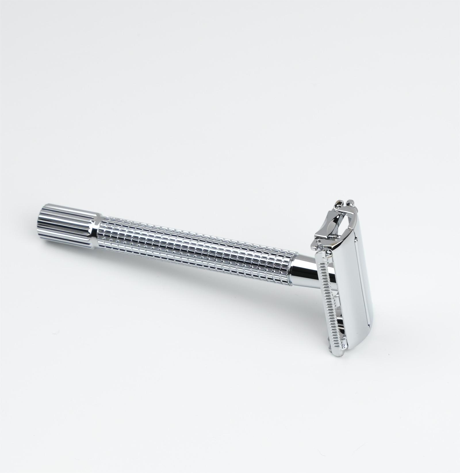 Hot Selling Silver Brass Metal Safety Razor
