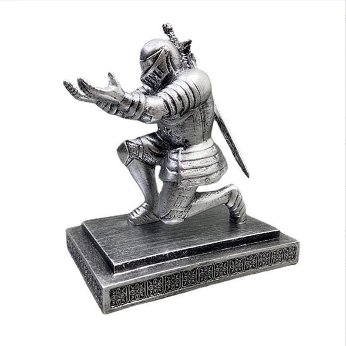 knight standing with sword For razors