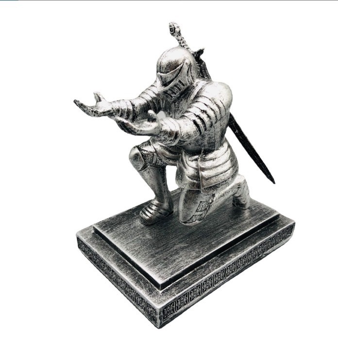 knight standing with sword For razors