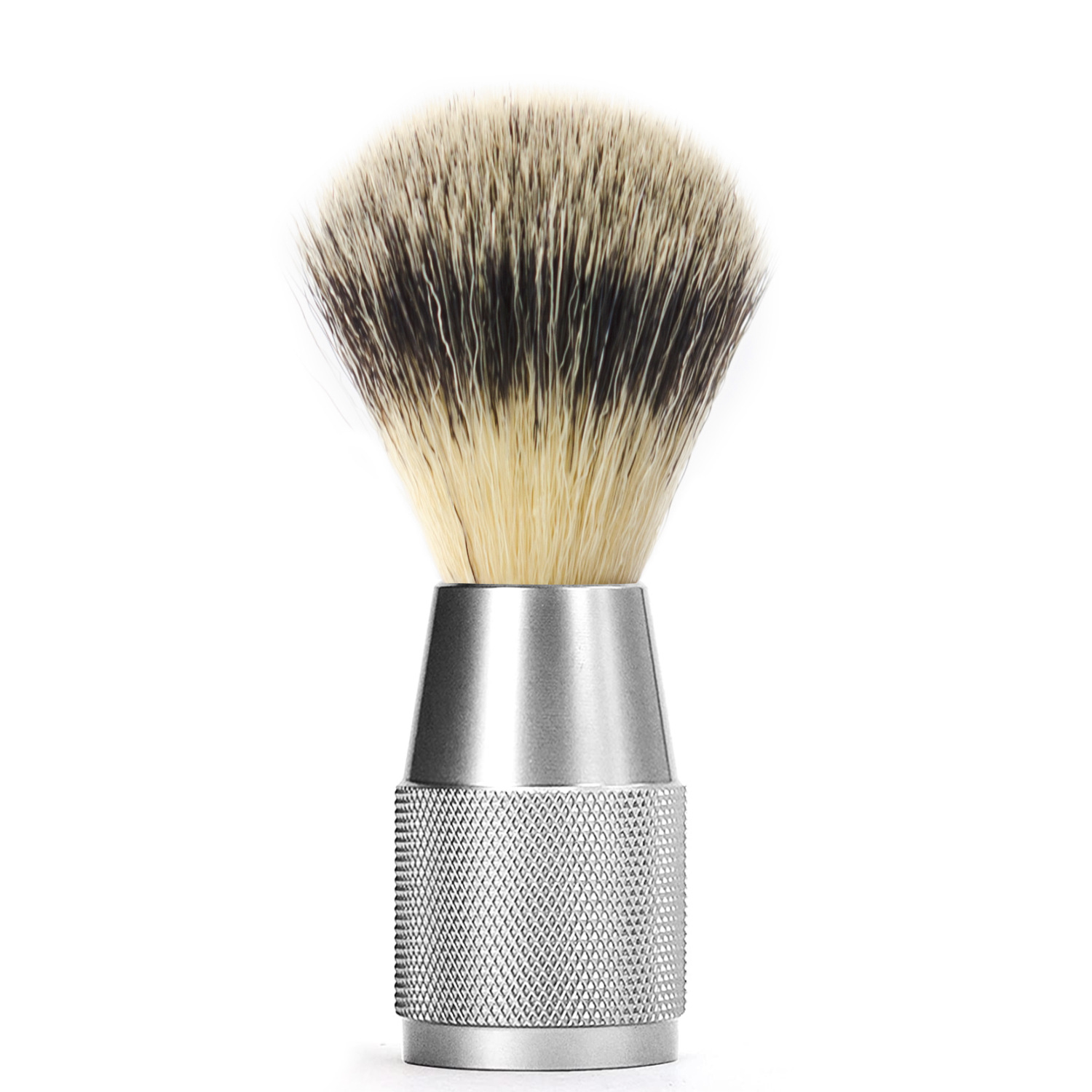 Synthetic Shaving Brush with Metal Handle