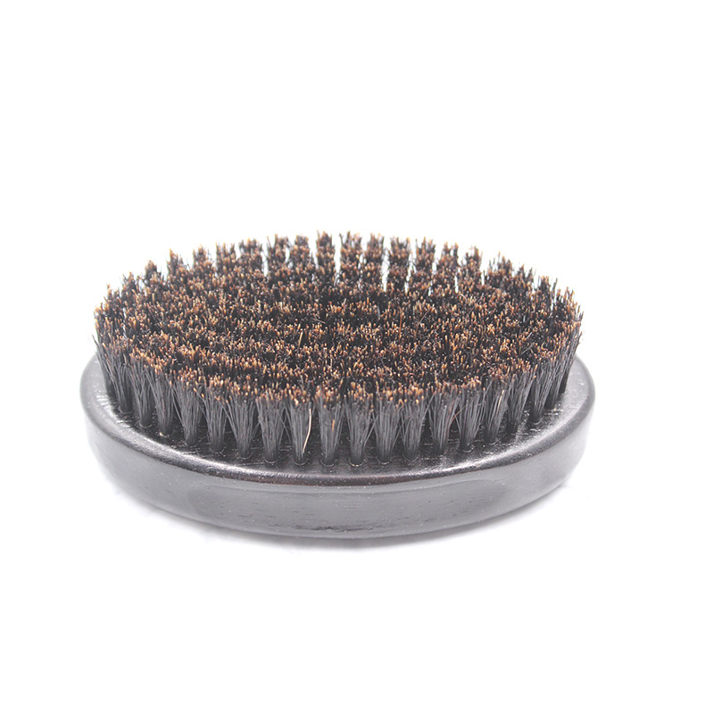 Mens styling comb Cleaning tools oval bristle beard brush Beard brush