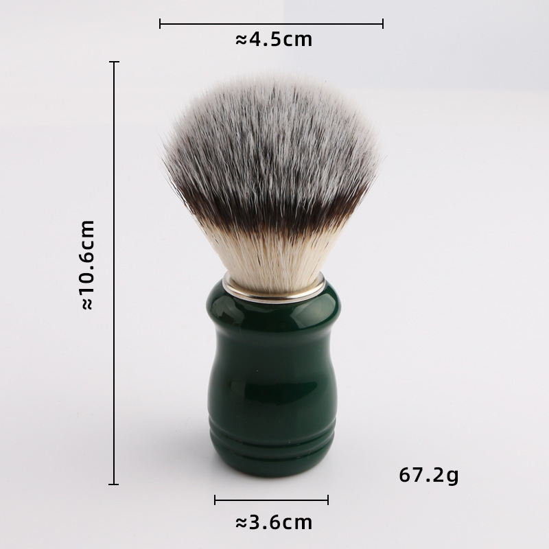 Classic mens soft synthetic nylon beard brush shaving brush