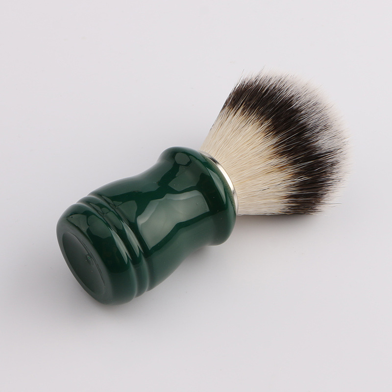 Classic mens soft synthetic nylon beard brush shaving brush