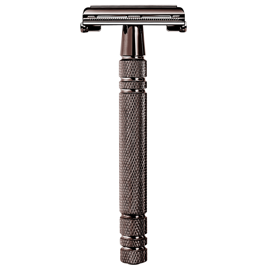 Twist to Open Double Edge Razor for Men