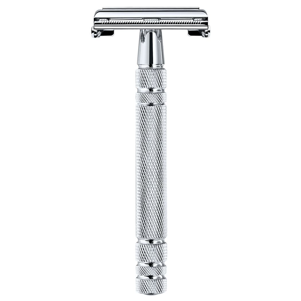 Twist to Open Double Edge Razor for Men