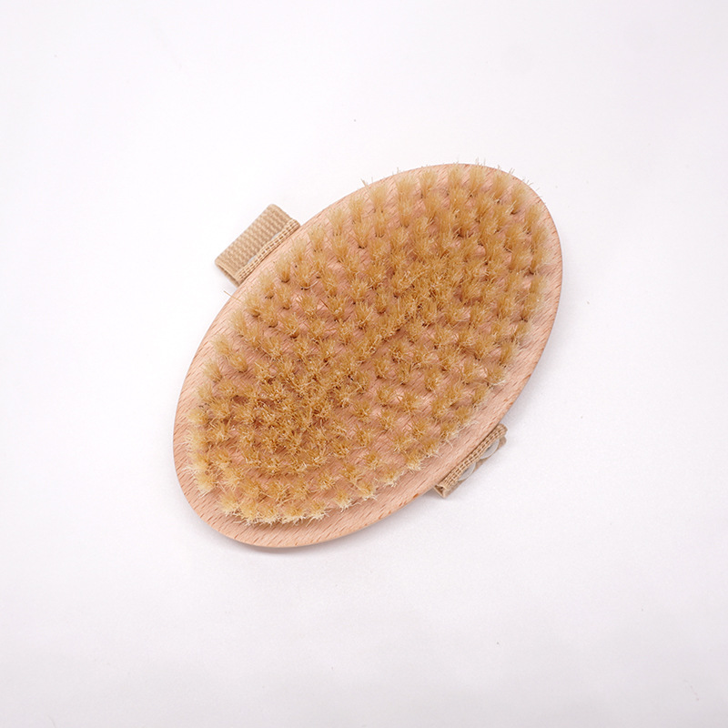  Bath Brush with Natural Bristles Sustainable Dry Brush