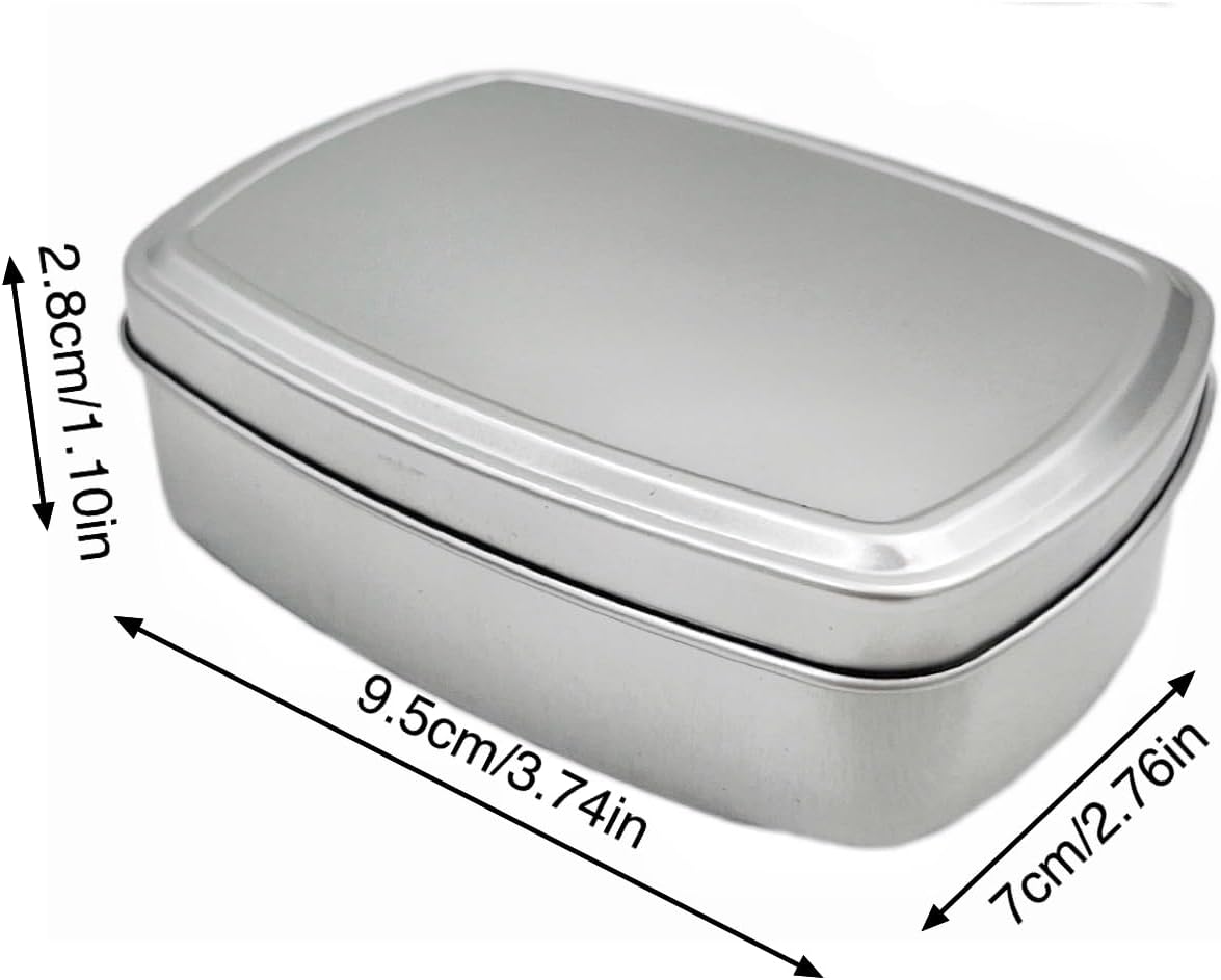 Aluminium Soap Travel Box Case