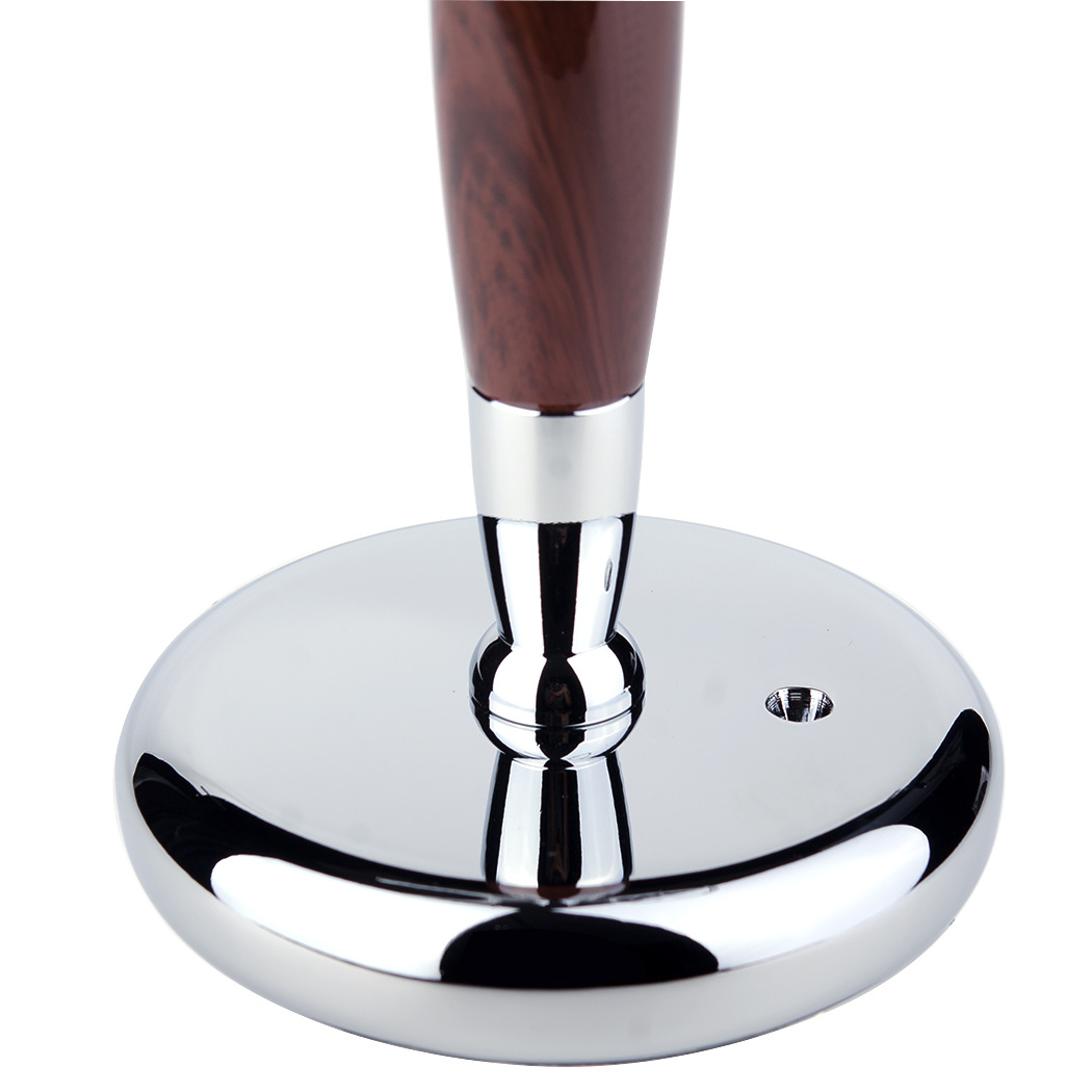 Metal Straight razor brush stand holder