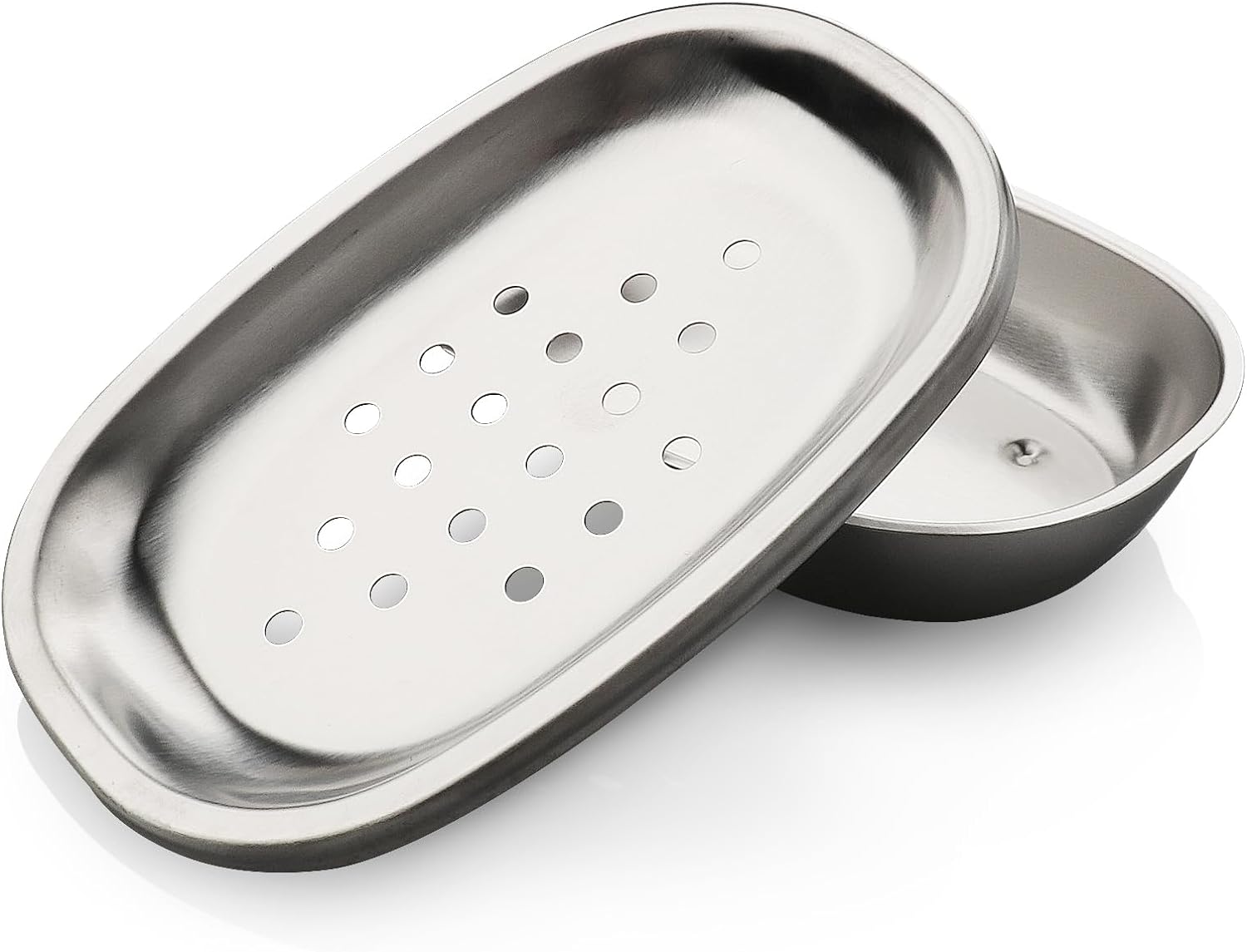 Stainless Steel Small Dot Bar Soap Dishes Holder