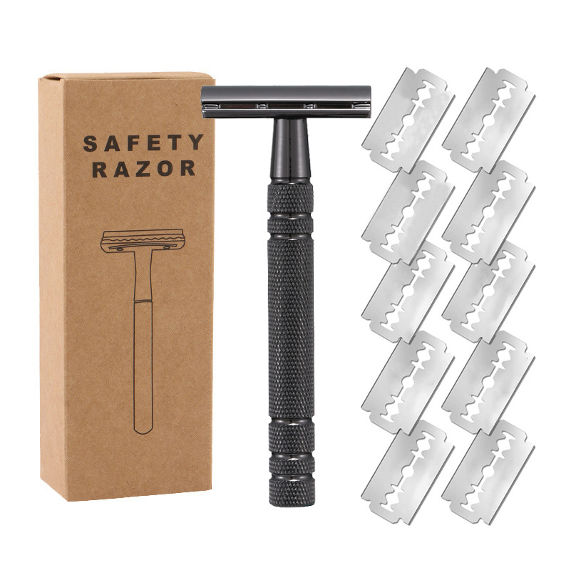 Long Handle Mens Safety Razors for Shaving