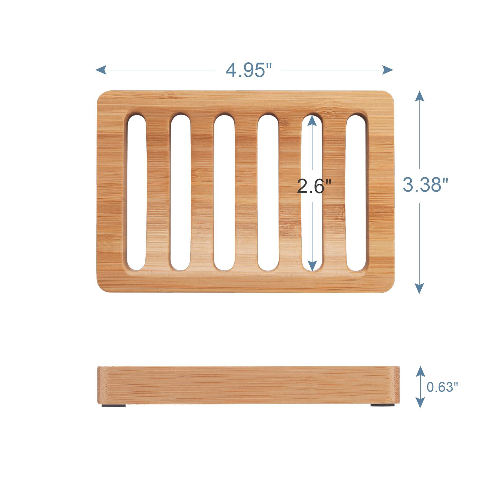 Bamboo Wooden Soap Holder Soap Dish