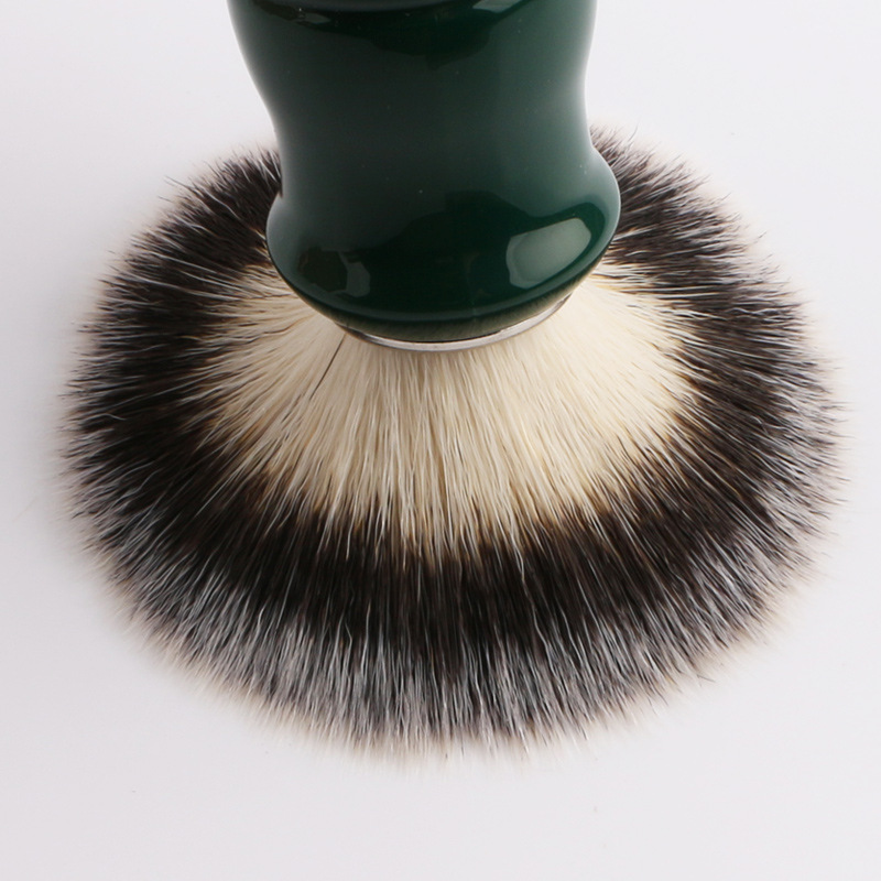 Classic mens soft synthetic nylon beard brush shaving brush