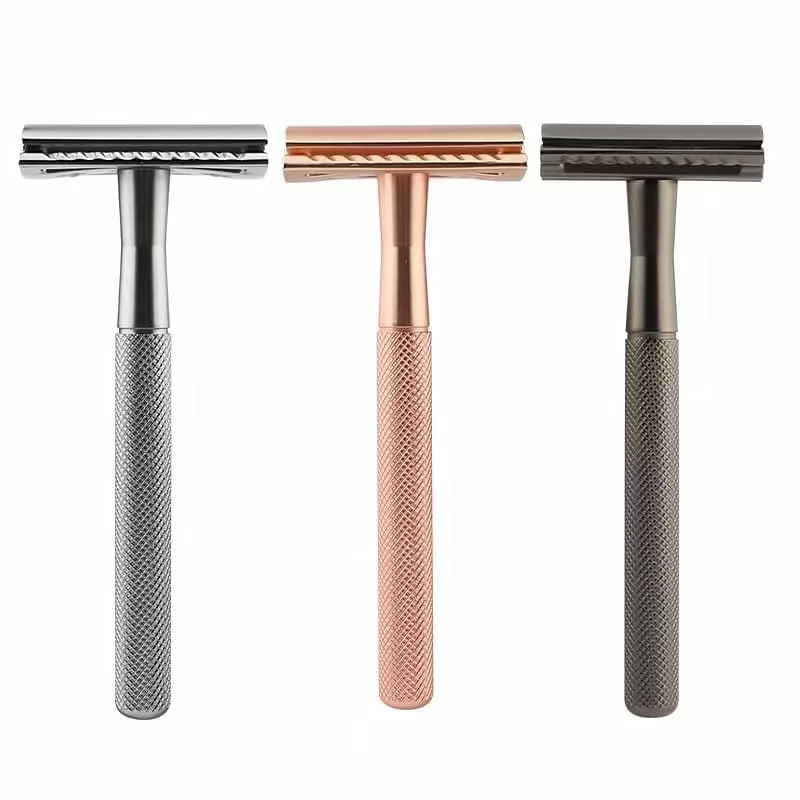 Traditional Safety Razor Double Edge Blade Metal Razor