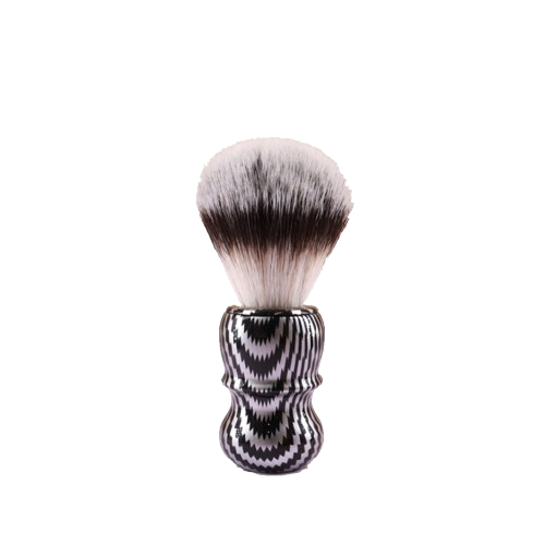 ABS Screw Type Brush with Synthetic Silvertip Hair 