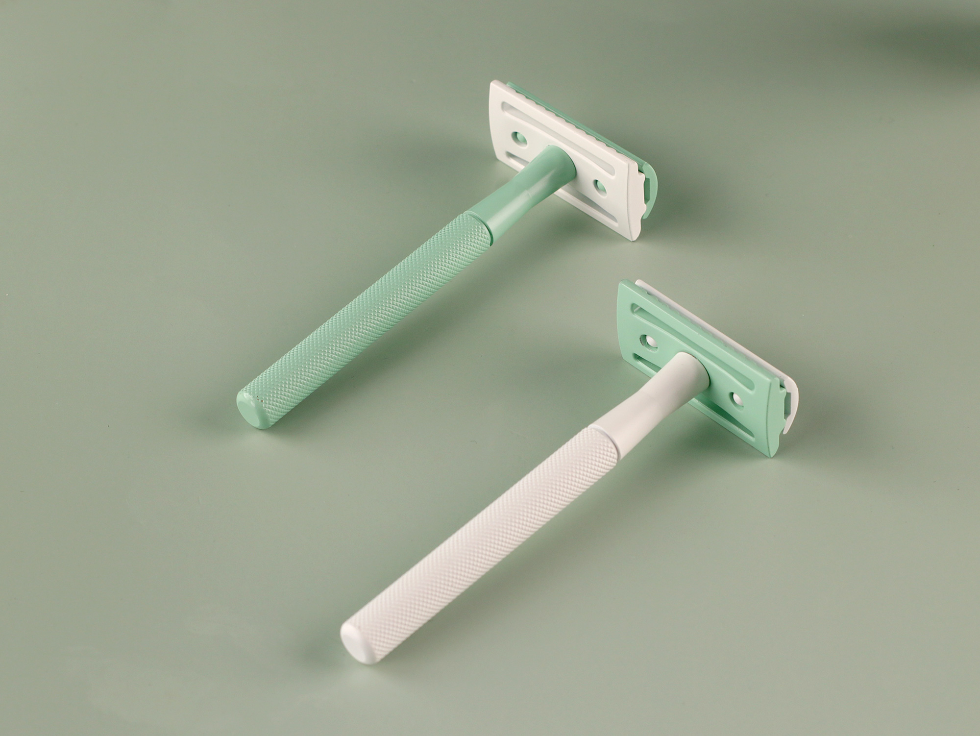 Customized metal safety women's razor at private colors