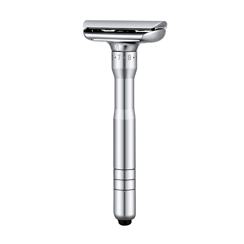 Adjustable Manual Safety Razor with 8 grades