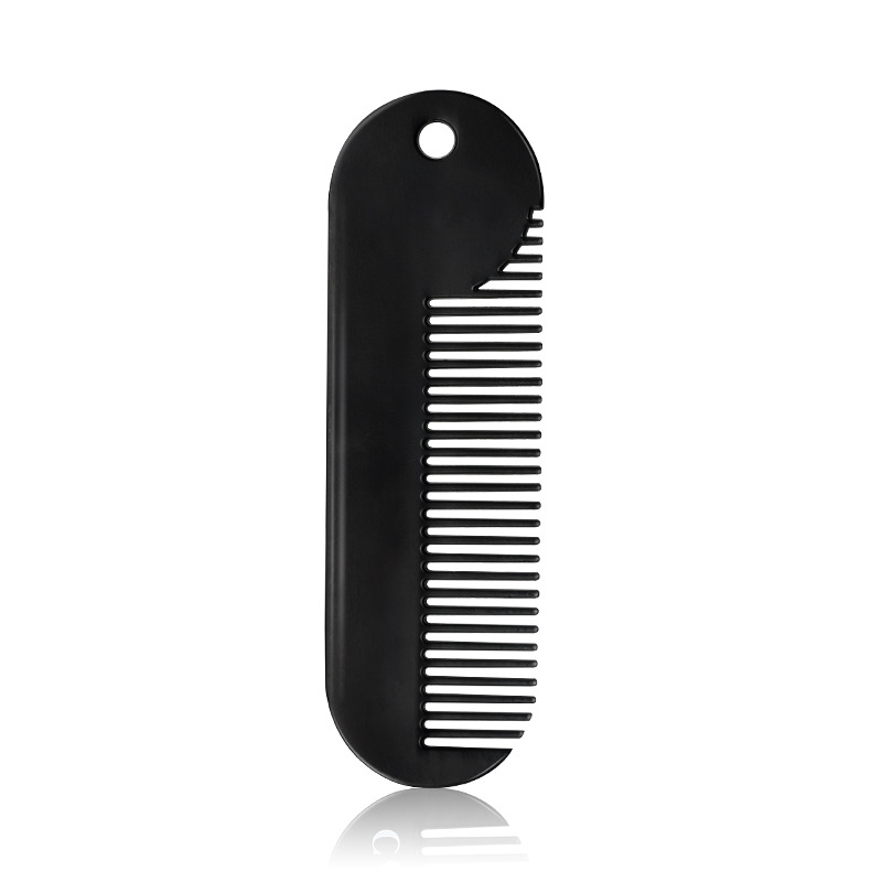 Metal moustache comb